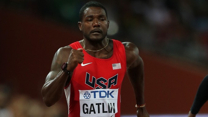 Justin Gatlin is a former Olympic and world champion. His 100m personal best of 9.74 seconds ranks fifth on the all-time list. 