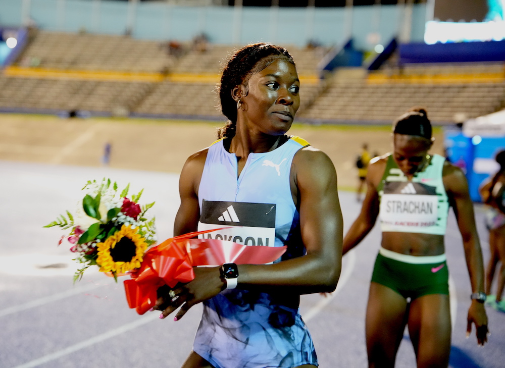 Shericka Jackson's Stellar Form Positions Her for Sprint Double Success in Budapest