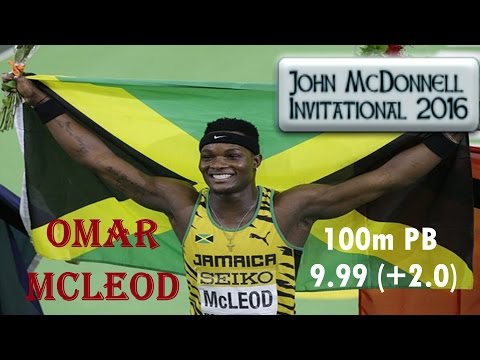 McLeod runs into history book with 9.99