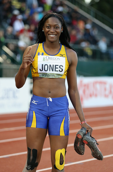 Jones sets HJ record, Forbes wins 100m on Day 1 #NACACU23 Champs