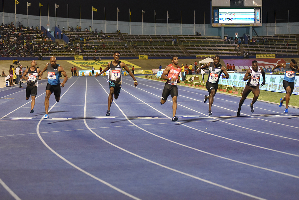 Fast Men and Women 100 Finals to come