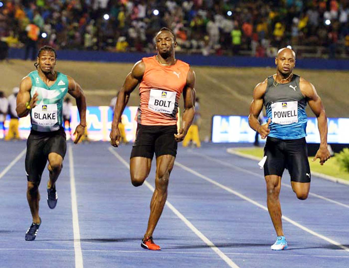 Blake and Powell in loaded men’s 100m semi-finals