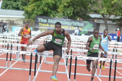 Russell wins easily at Jamaica’s Carifta Trials