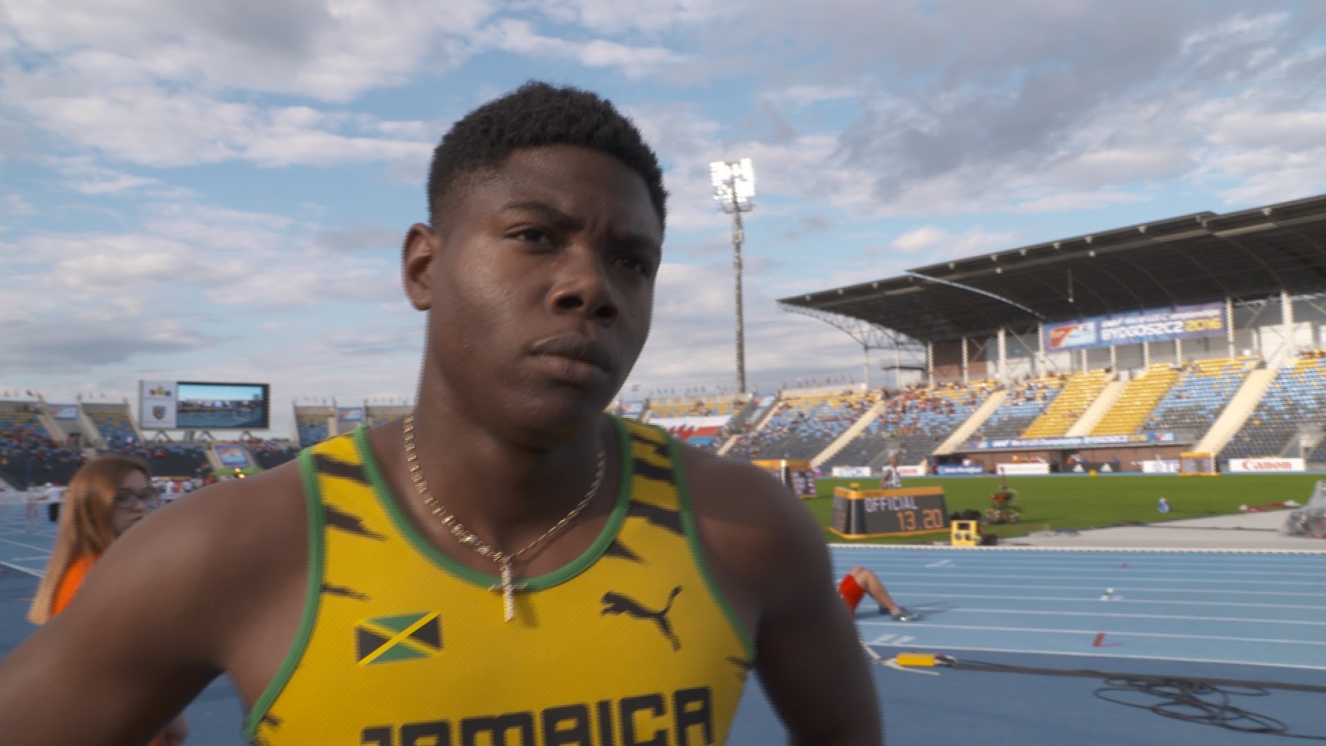 Russell eyes 110m hurdles gold #U20Champs