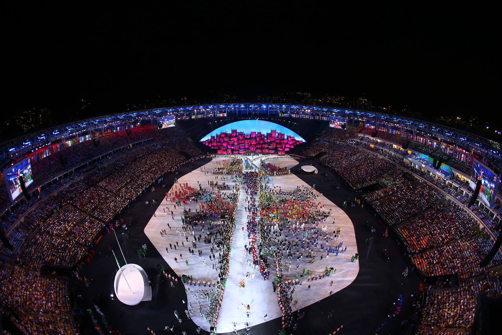 #Rio2016 opening ceremony photos