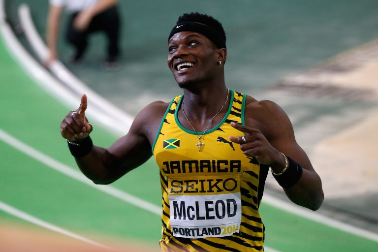 Omar McLeod breaks Jamaica 200m indoor record