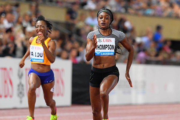 Thompson, Powell top 100m races at Lausanne DL