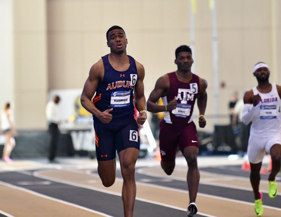 Bloomfield 20.29, Smith 11.08, Allen 45.79 secure wins at Texas Invitational
