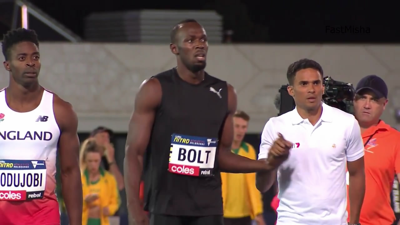Usain Bolt & Asafa Powell help team to 4×1 Relay win at Nitro Athletics Series