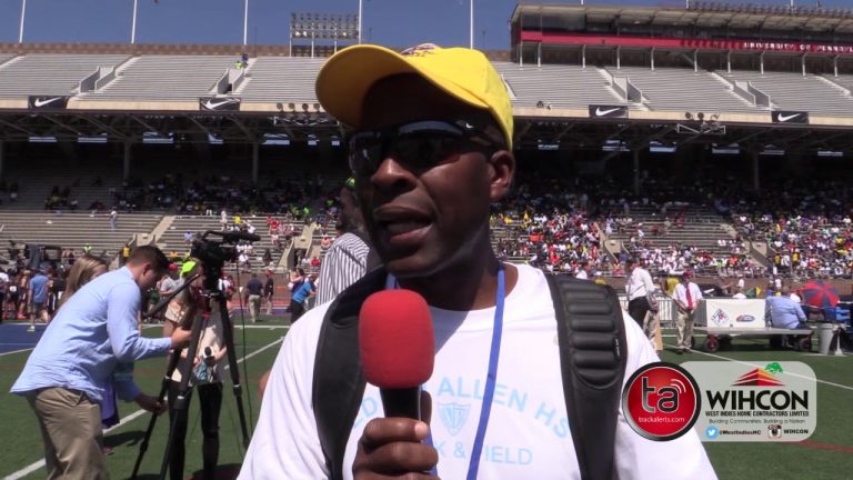 Edwin Allen’s coach says 4x100m greatest of all at Penn Relays