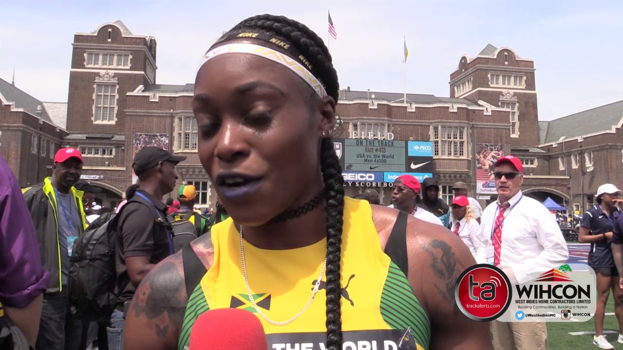 Elaine Thompson anchor Jamaica to 4x100m victory at Penn Relays