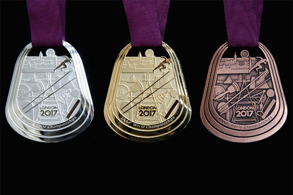 London 2017 unveils official medals