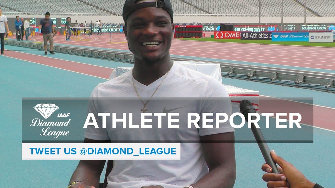 Athlete Reporter: Omar McLeod reveals all to Shaunae Miller-Uibo