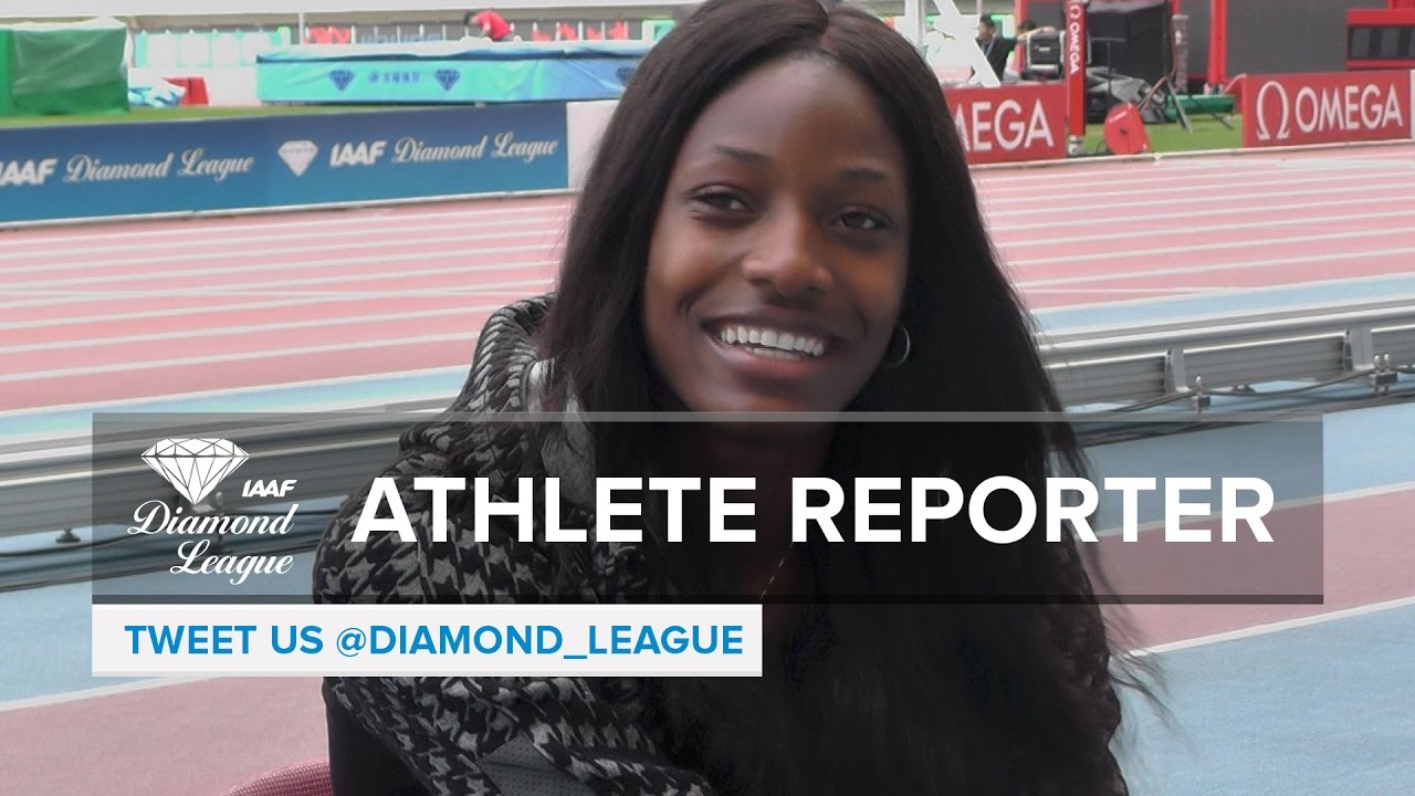 Athlete Reporter Shanghai: Omar McLeod quizzes Shaunae Miller-Uibo