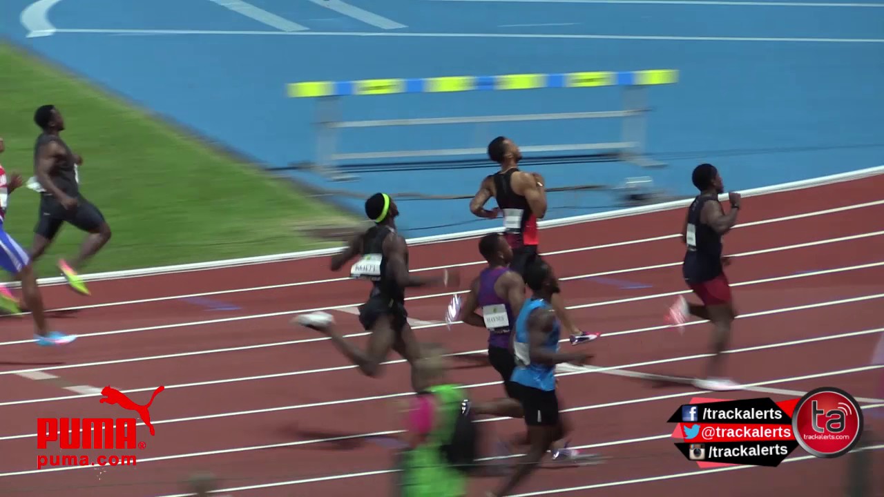 Rodgers over De Grasse in 100m, Carter 6th #GuadeloupeMeeting