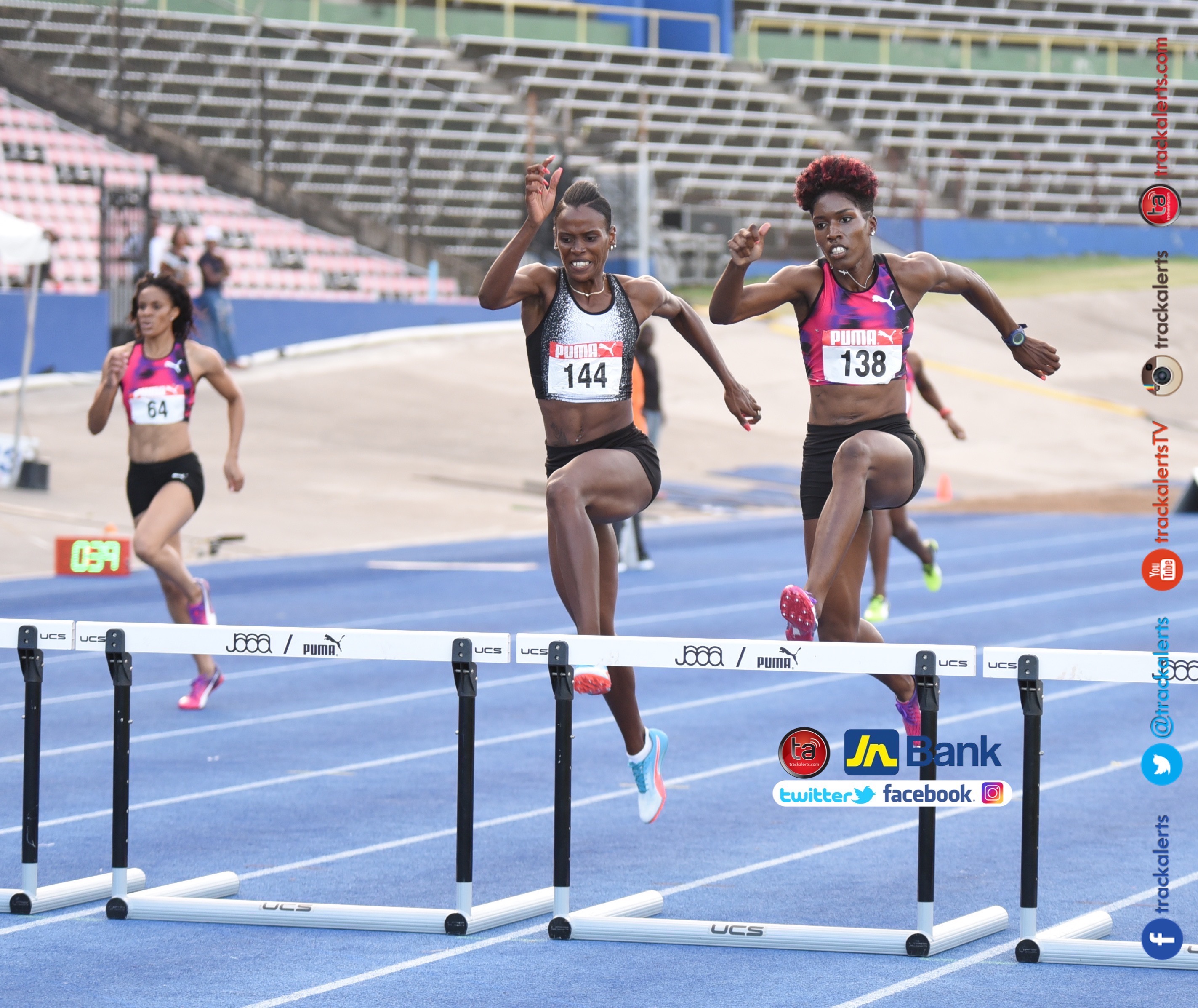 Clarke, Russell Top 400m Hurdles Qualifiers At Jamaica Trials