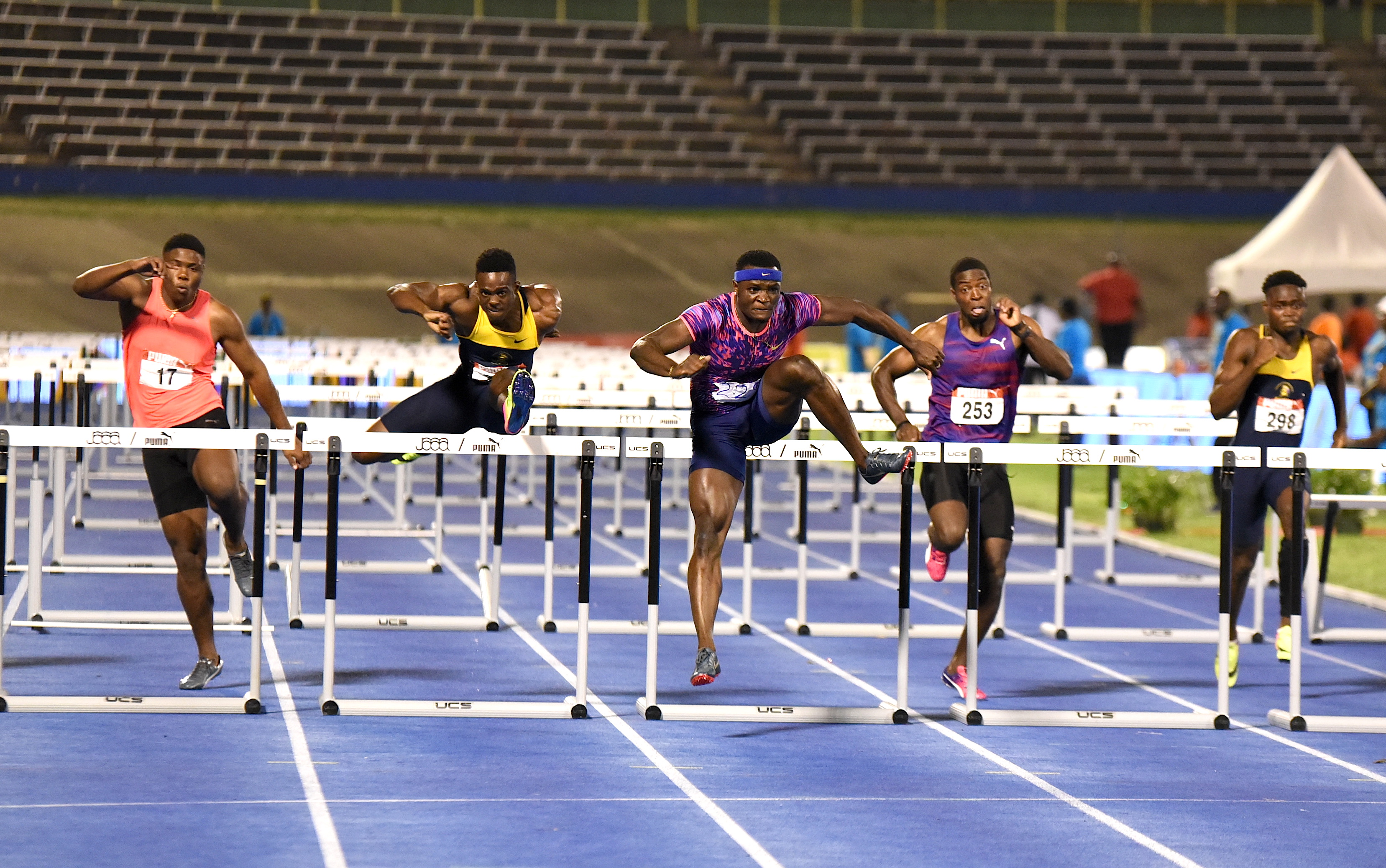 McLeod sizzles to Jamaican 110mH record