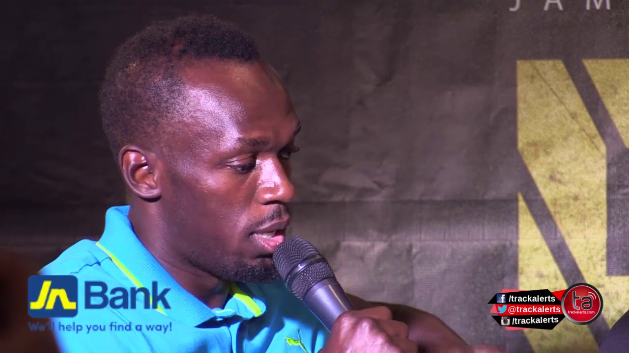 Bolt says he will do his best for Jamaican fans #JNRacersGrandPrix