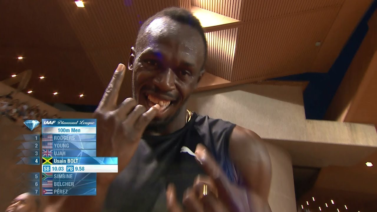 Watch Usain Bolt’s 9.95s run in Monaco DL