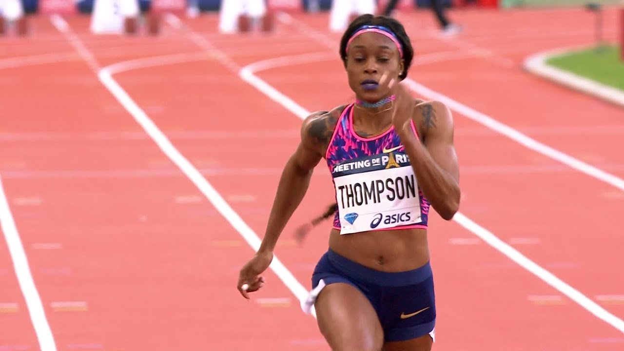 Elaine Thompson wins Women’s 100m #ParisDL2017