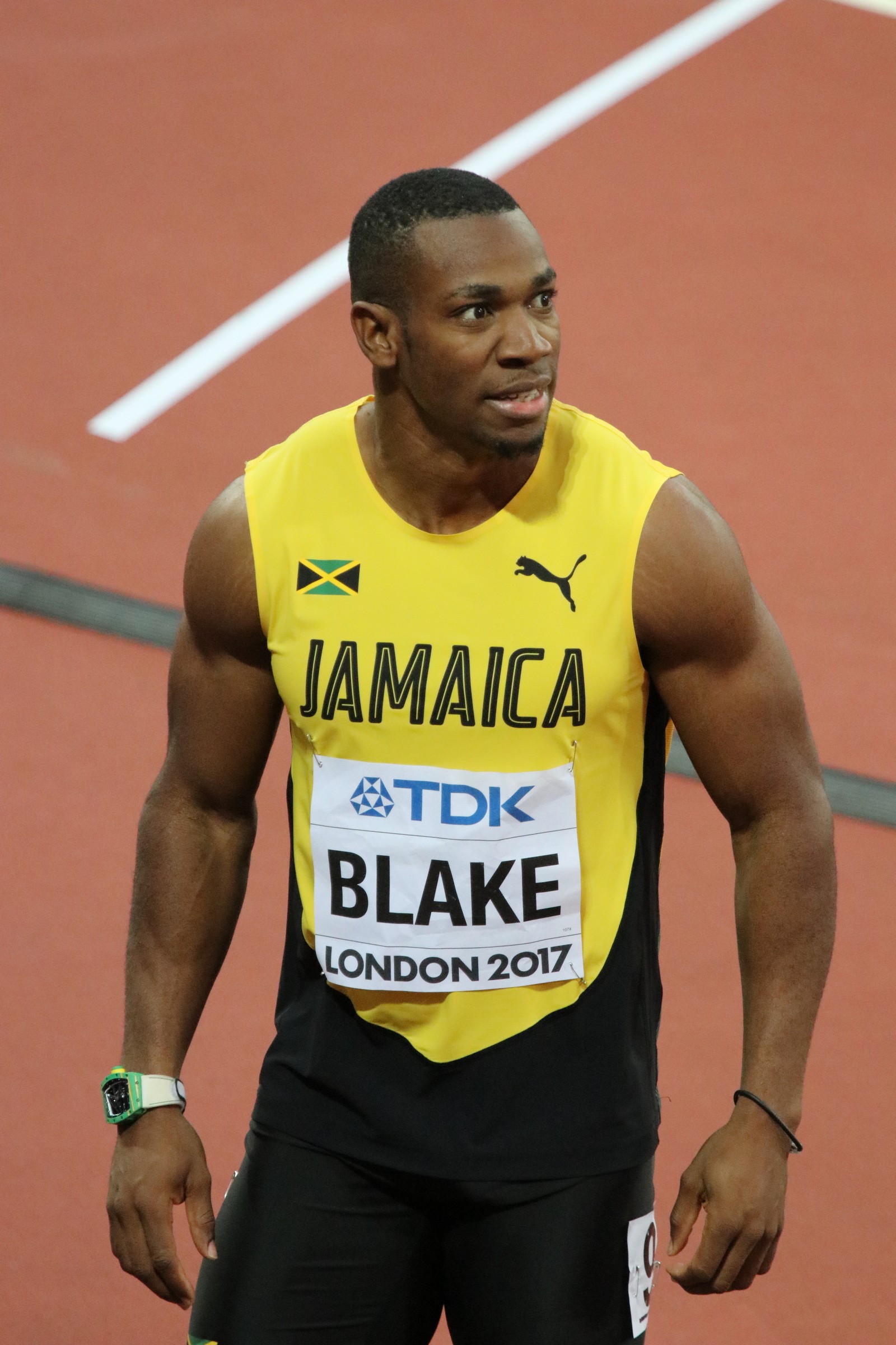 Blake withdraws from World Relays