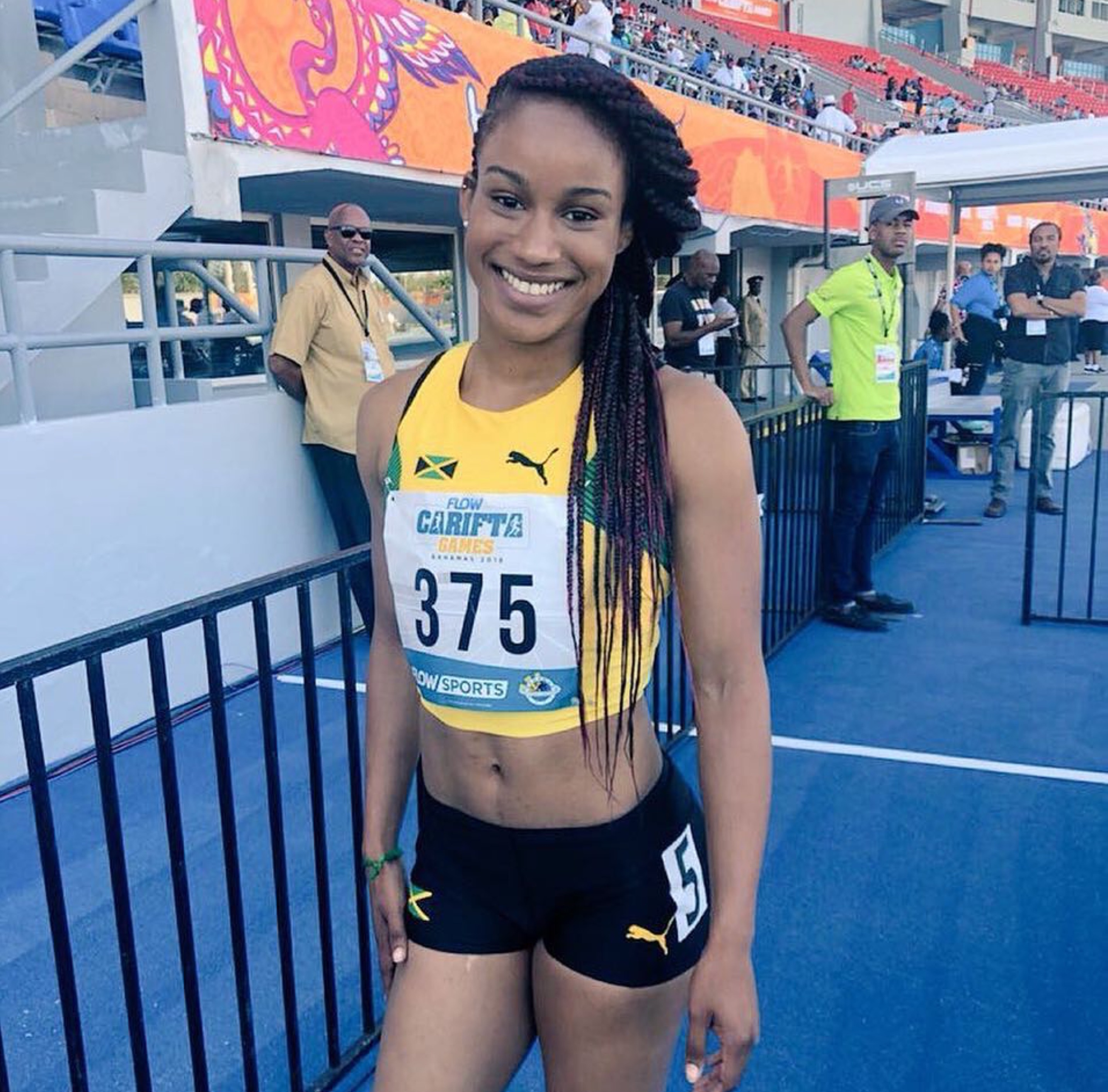 Williams highlights day 1 with 100m record #CariftaGames2018