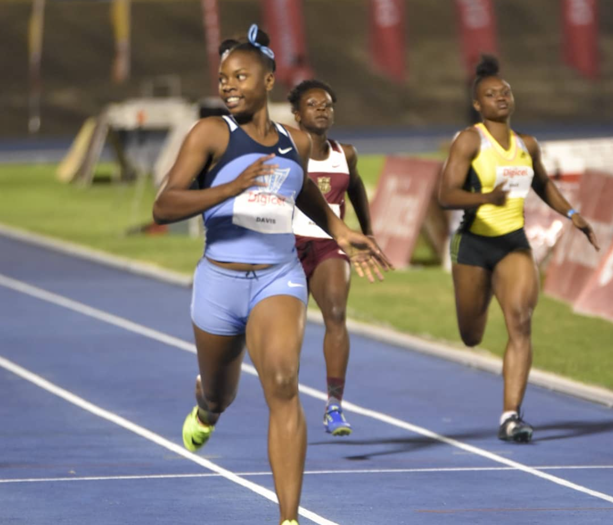Kevona Davis satisfies coach with 100m opener at Ben Francis Invitational