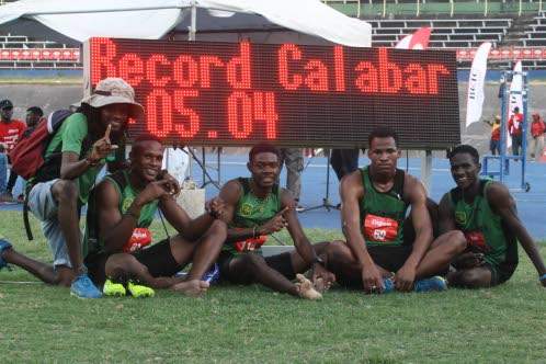 Calabar breaks 4×4 record to add to medley win at Digicel Grand Prix Finale