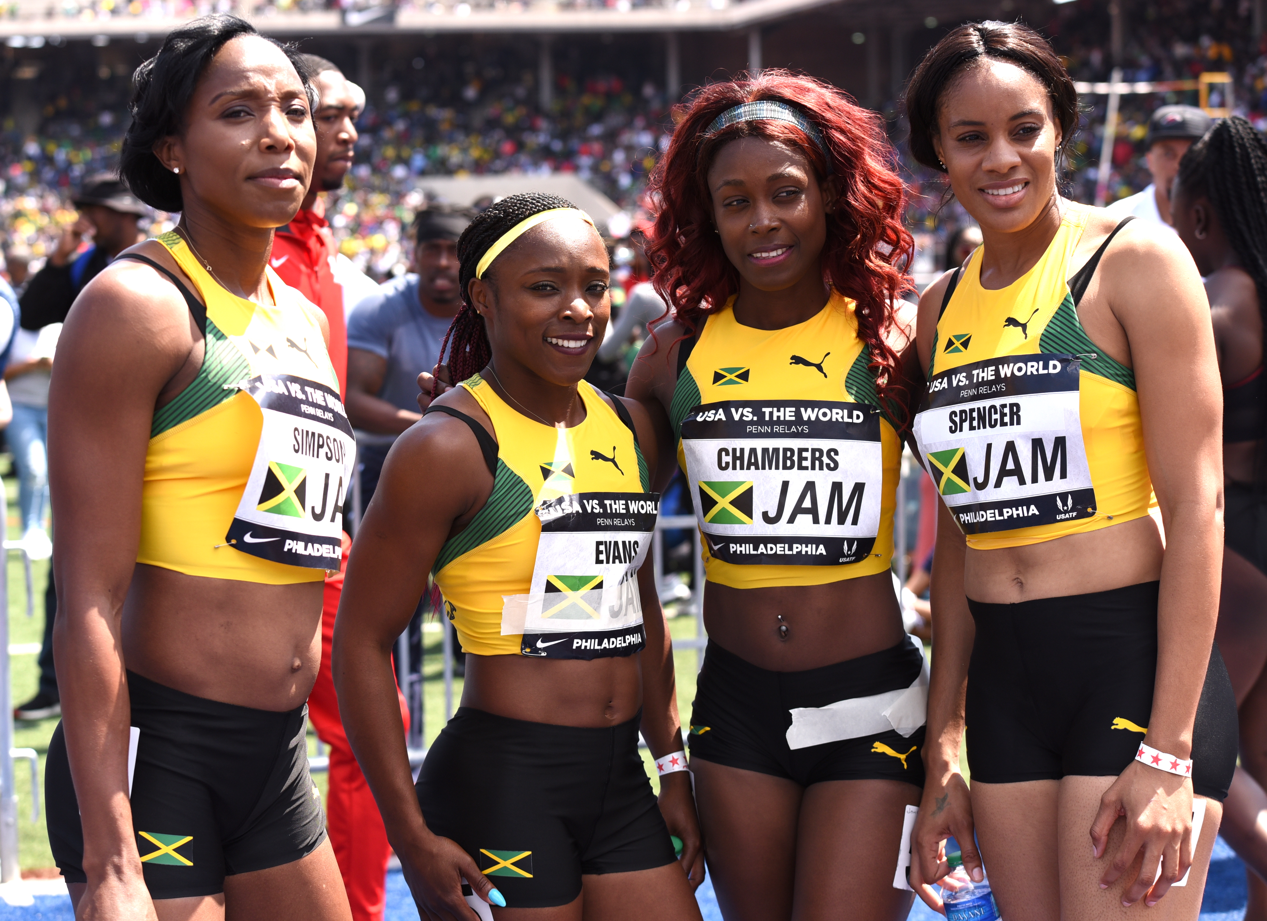 Jamaica outclassed by USA in 4×4 and SMR at Penn Relays 2018