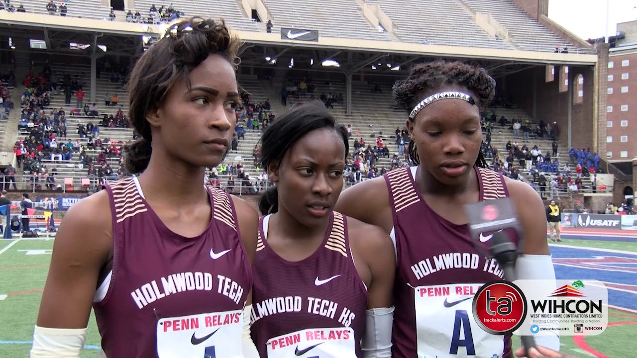 Holmwood girls happy with 4x800m success at Penn Relays 2018