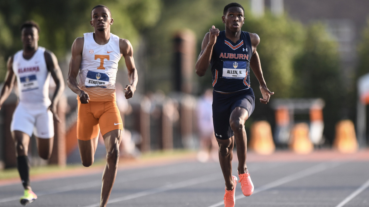 Allen, Chambers, Whyte get big PBs at SEC Championships at 400m