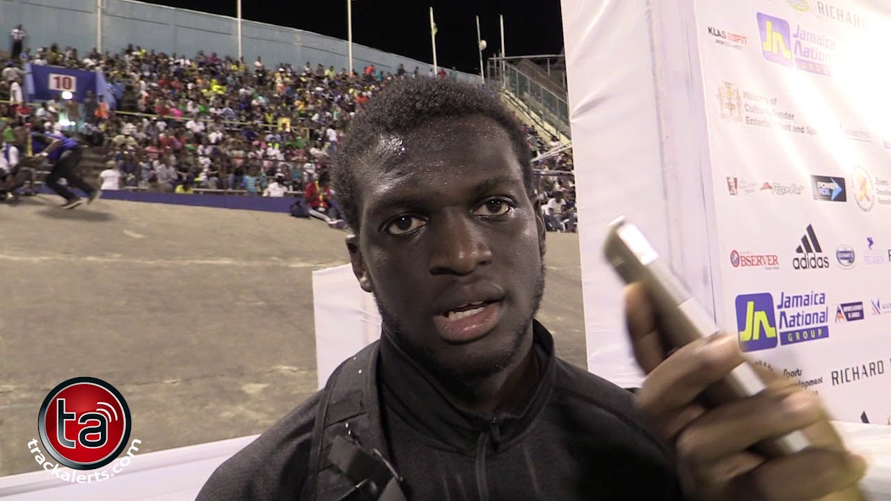 Kirani James speaks, before and after 1st race in over year