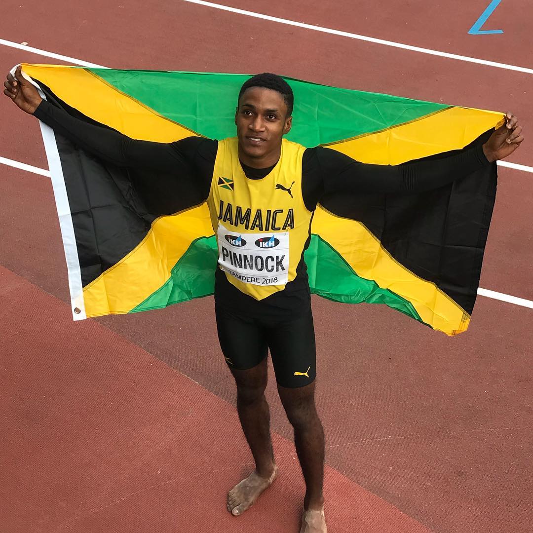 Pinnock wins Jamaica’s first medal at World U20 Championships