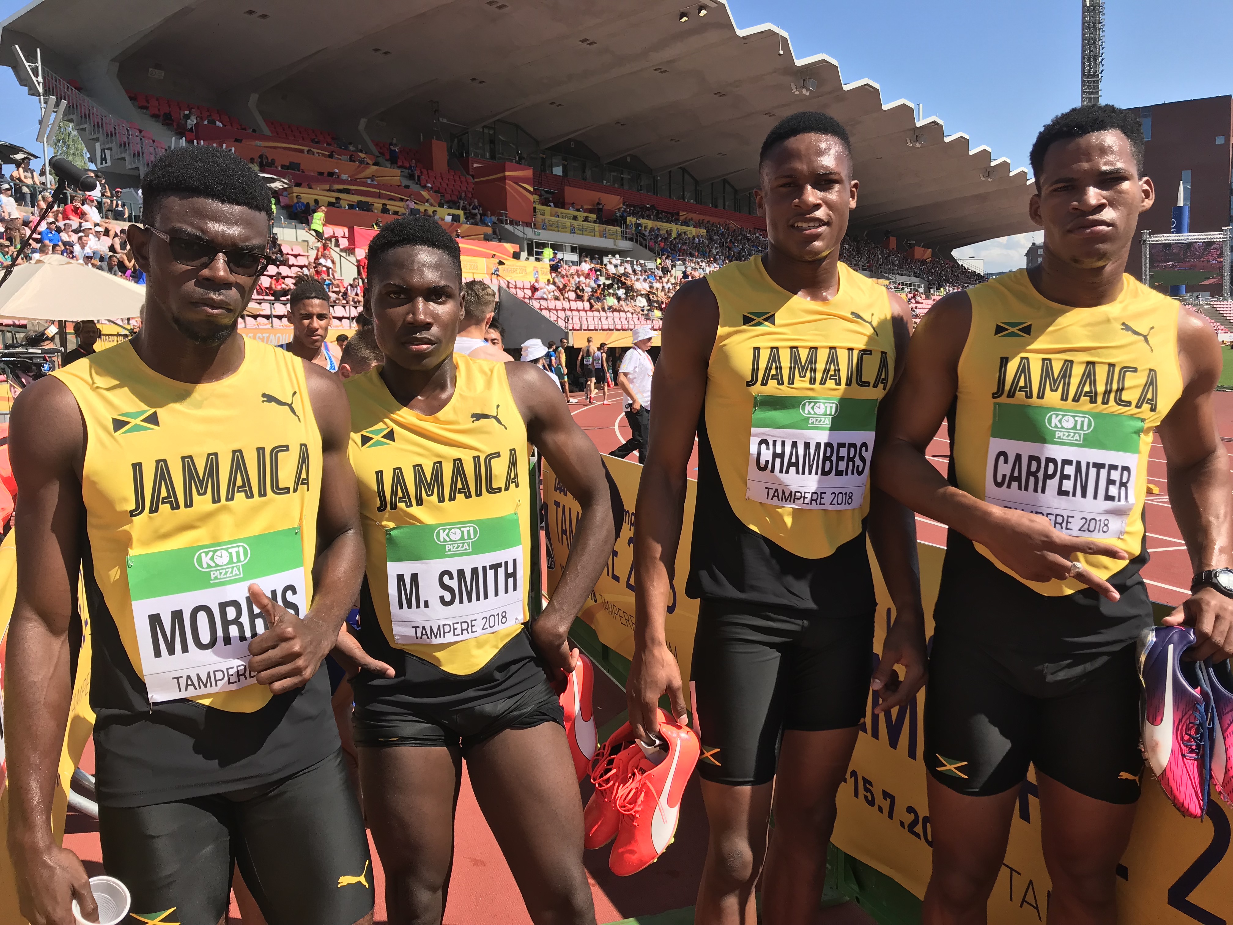 Jamaica suffer 4×4 blow at World U20 Championships