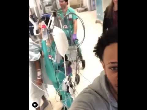 VIDEO: Kemoy Campbell recuperating well now begins to walk