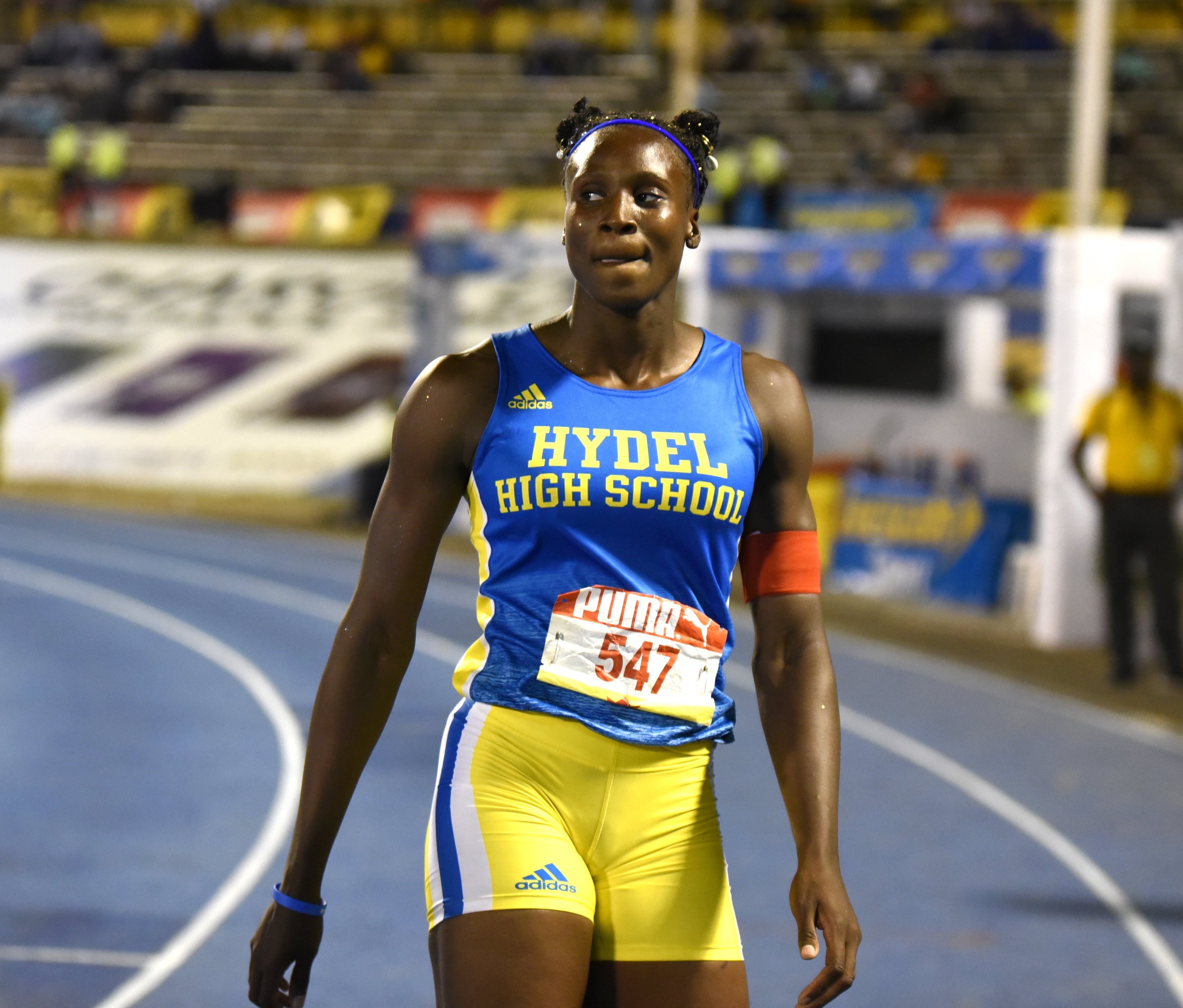 Ashanti Moore wins 200m at Queen’s/Grace Jackson Meet