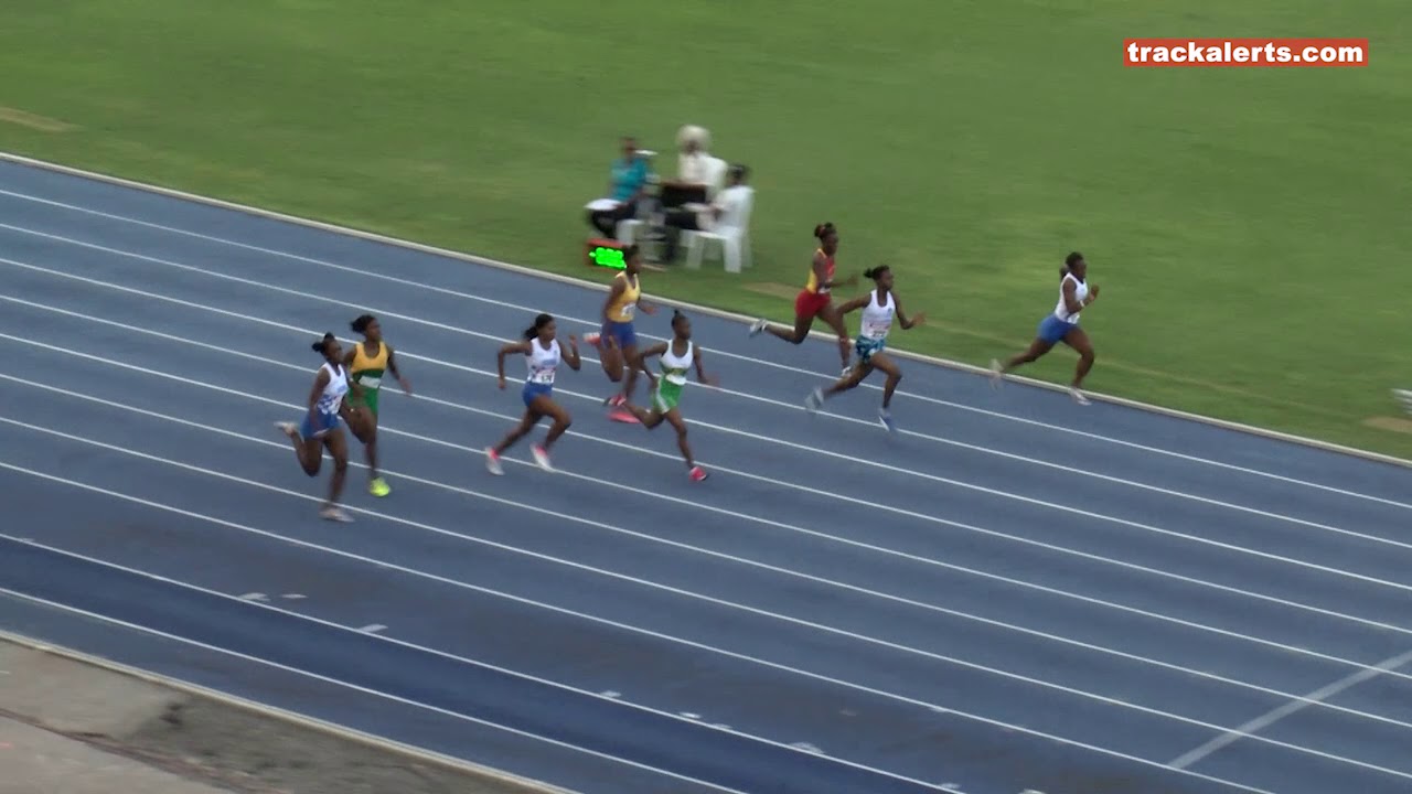 Watch Bernard win U17 girls’ 100m at Carifta Games Trials