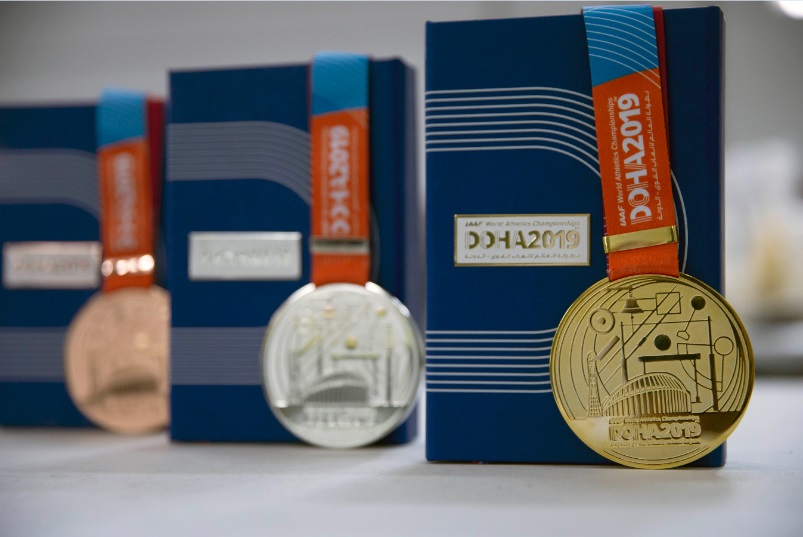 Medals revealed ahead of Doha 2019