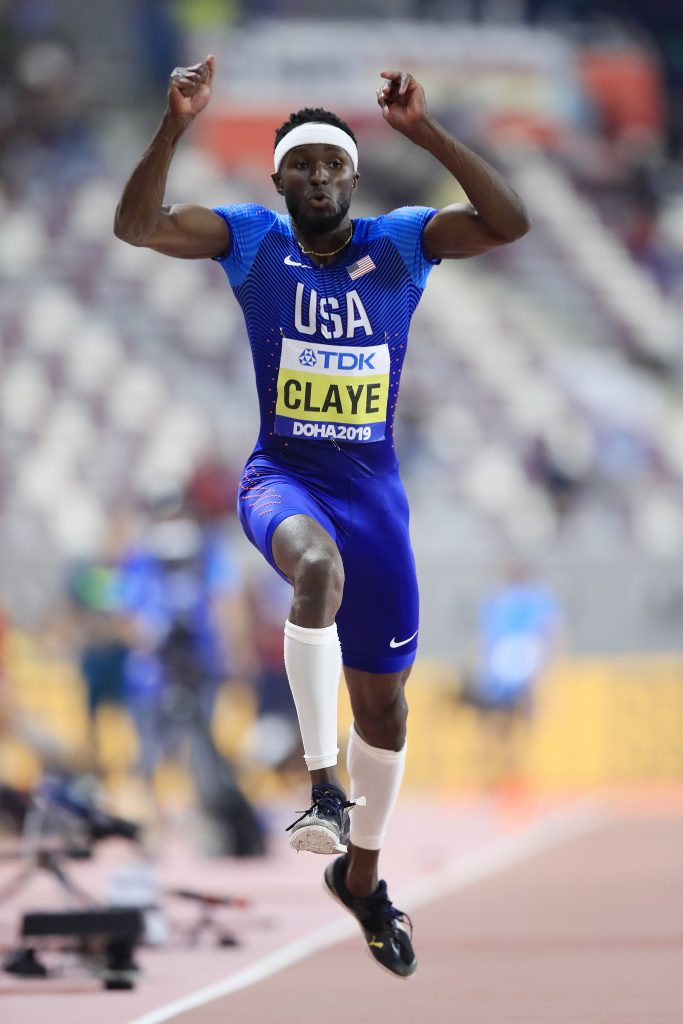Will Clay gets triple jump silver in Doha 2019