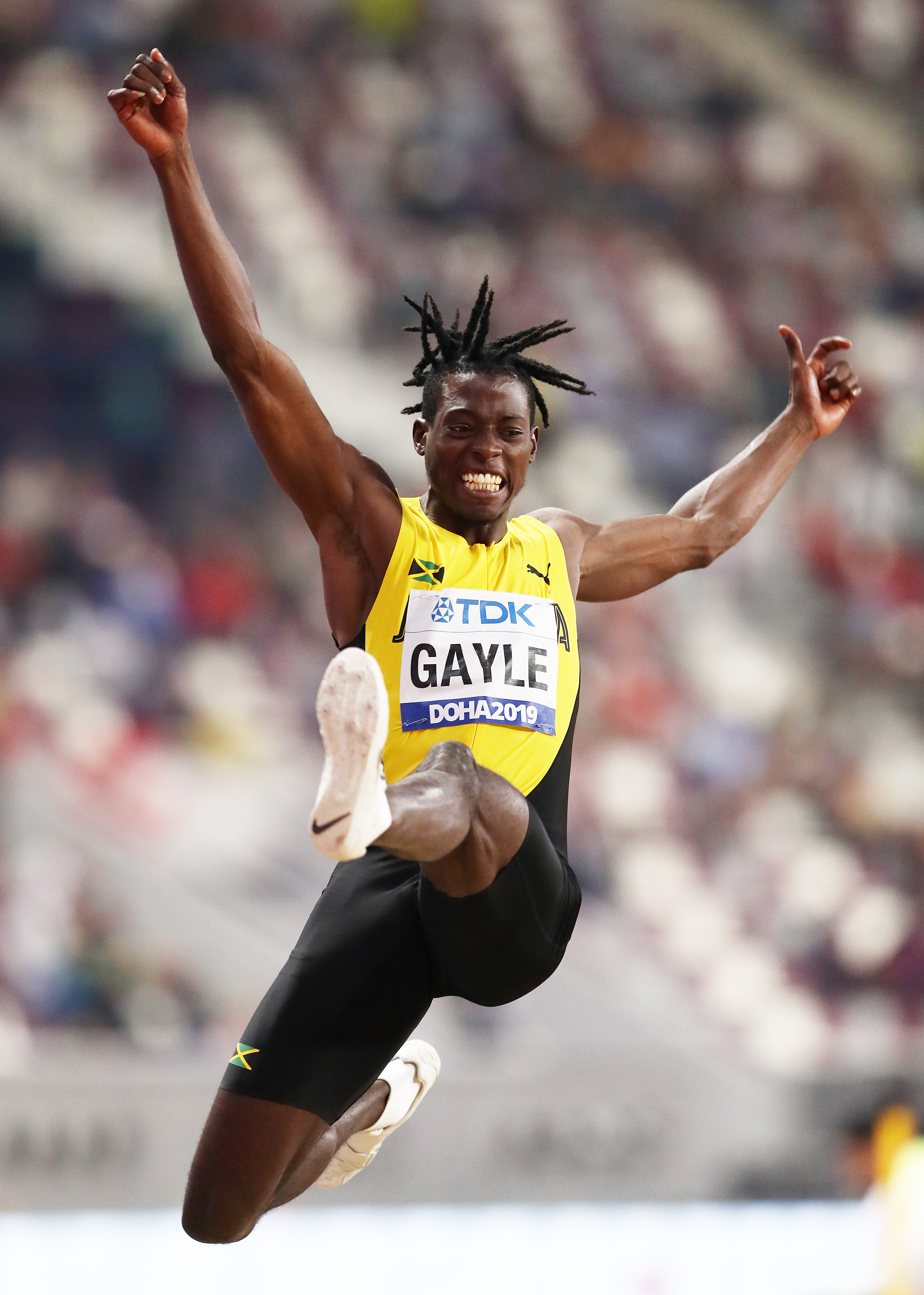 Jamaican Gayle finishes 3rd in Switzerland
