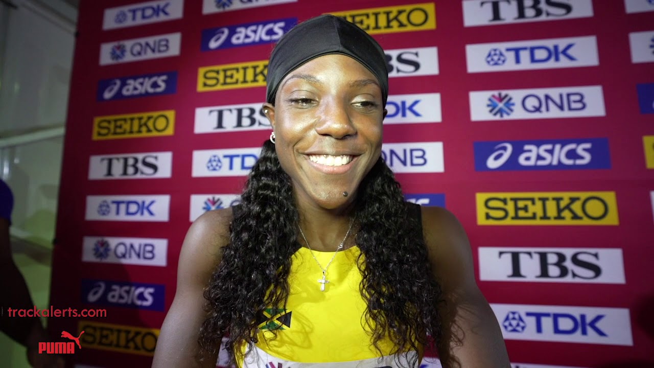 Jonielle Smith Talks About Her First World Championships Run