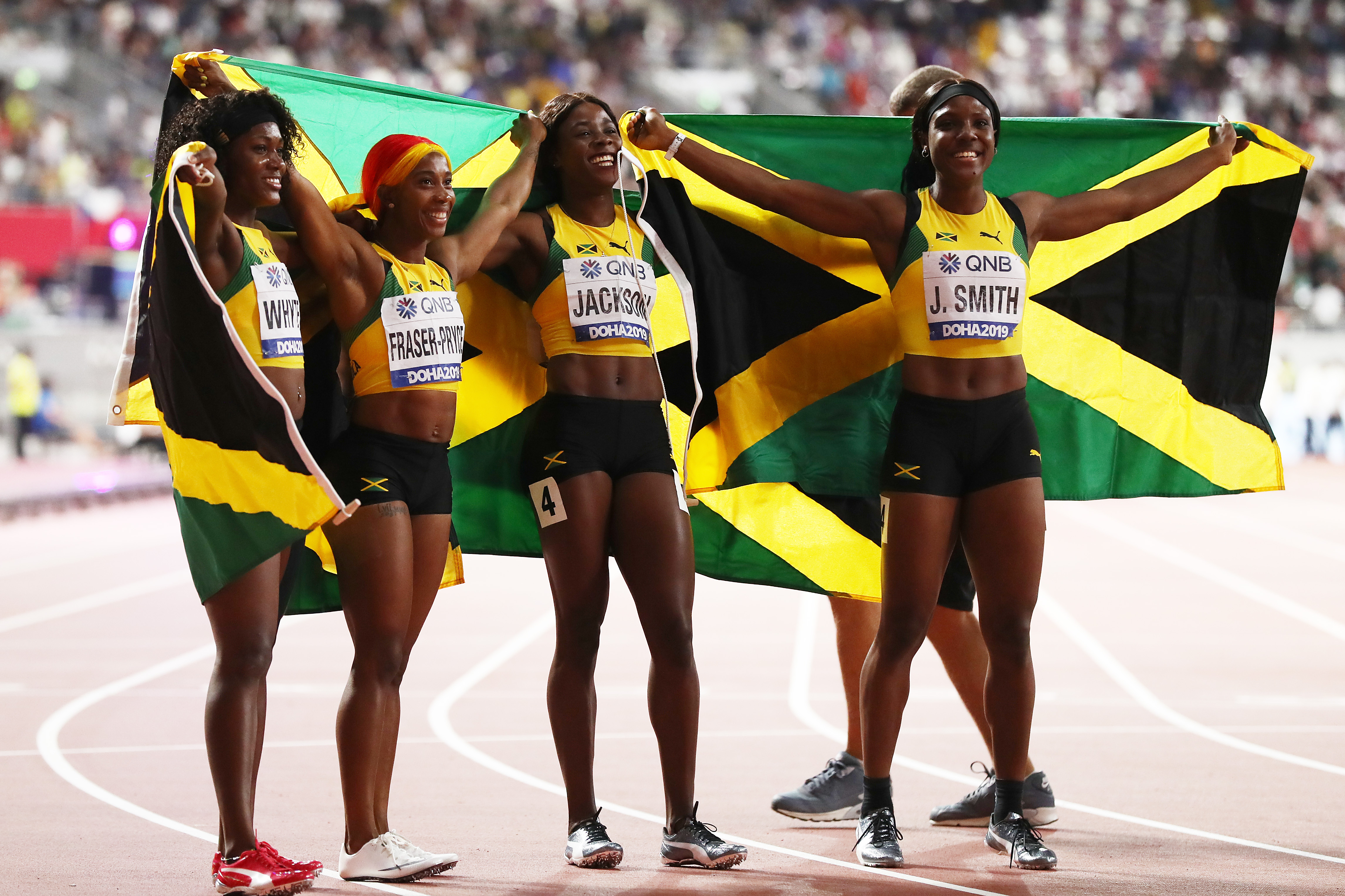 Jamaica strikes 4x100m gold, Ricketts lands triple jump silver #Doha2019