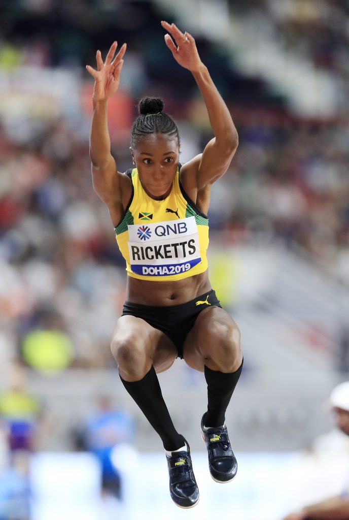 Shanieka Ricketts wins her first global medal in Doha 2019