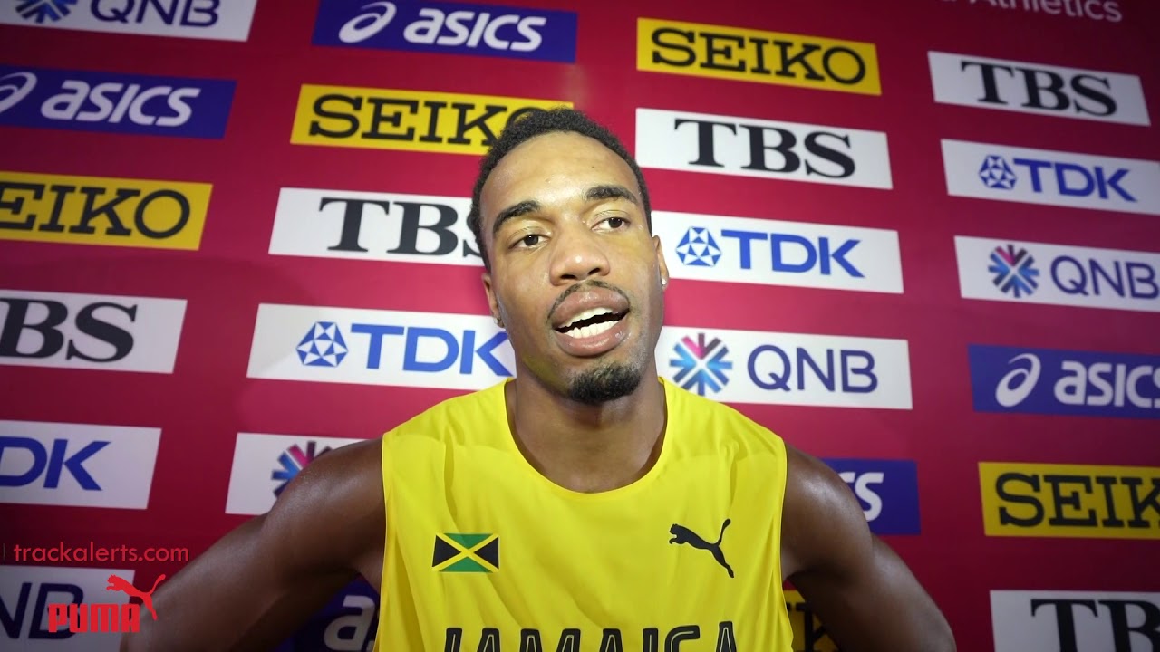 Akeem Bloomfield happy to be in 400m final #Doha2019