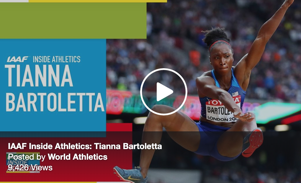 Tianna Bartoletta’s Inside Athletics episode is unmissable