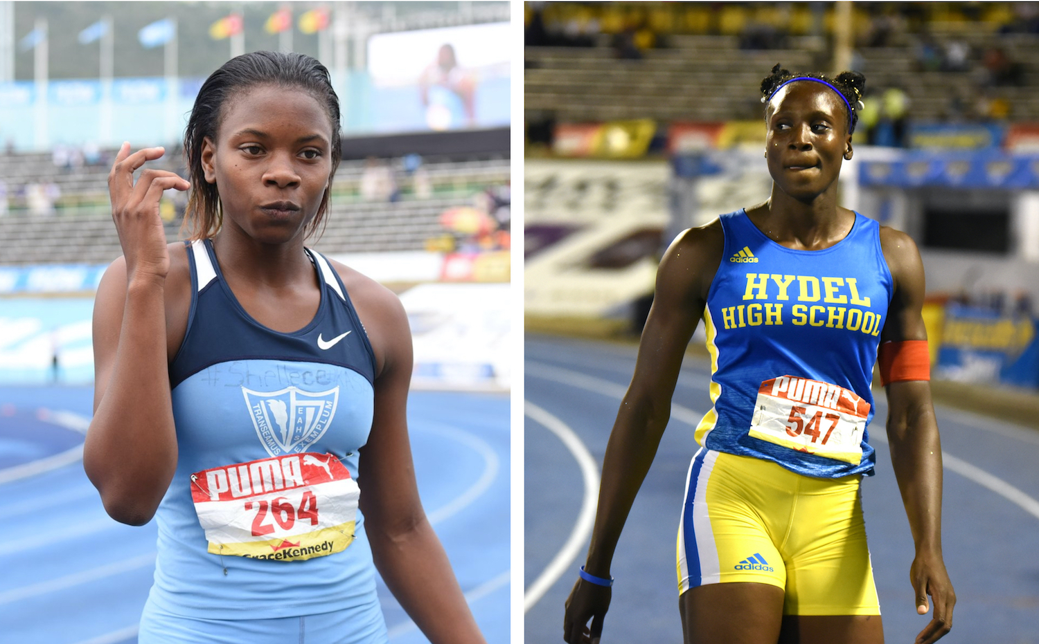 Kevona Davis and Ashanti Moore could face-off over 200m at the 2020 Central Athletics Championships