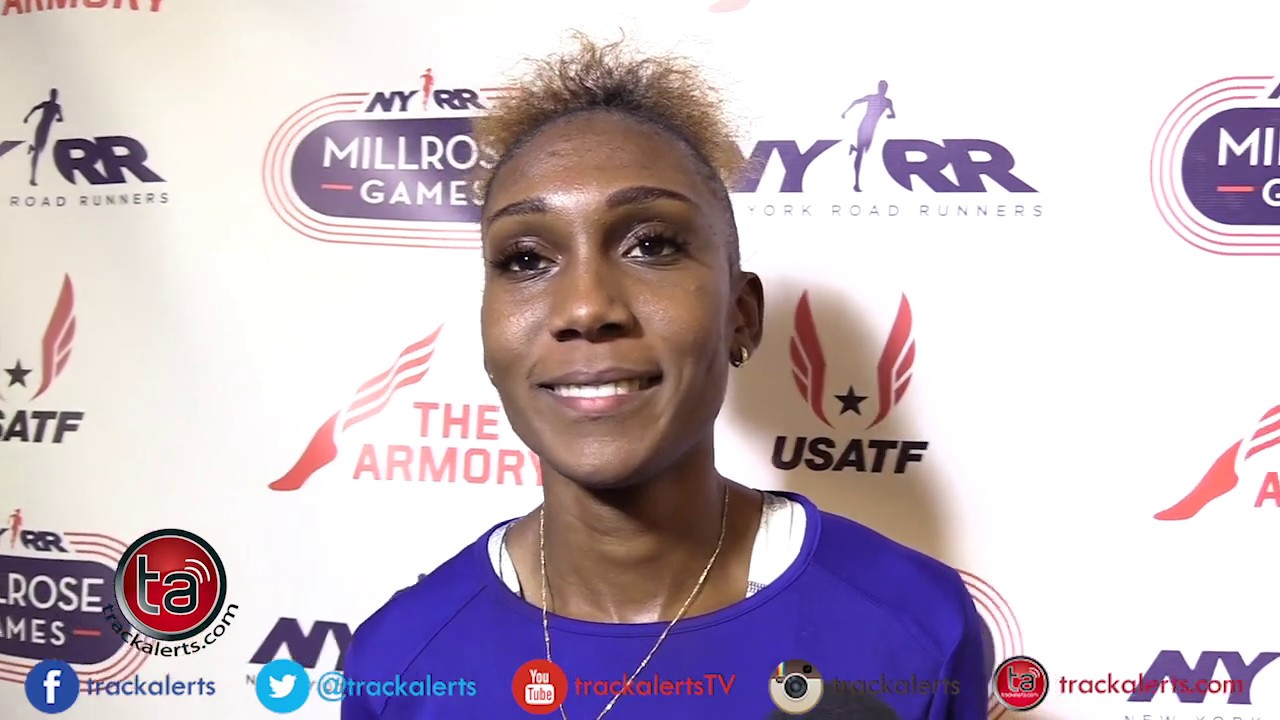 Natoya Goule, 2nd at Millrose Games, satisfy with performance