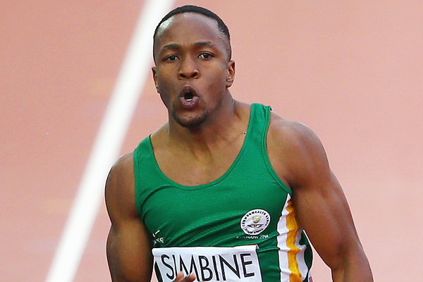 Simbine runs season’s first sub-10 in South Africa