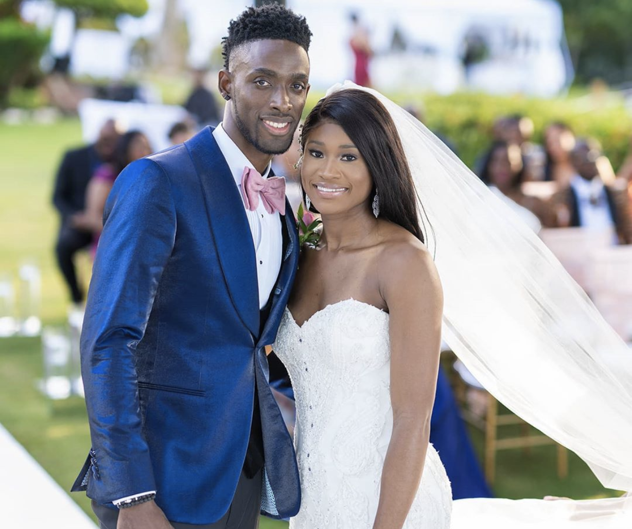 Bailey-Cole and Tracey tie the knot