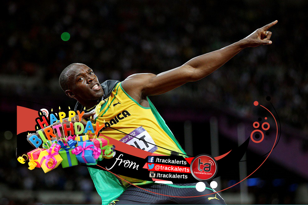 Usain Bolt celebrates 34th birthday today